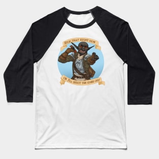 Grizzop - Quote Baseball T-Shirt